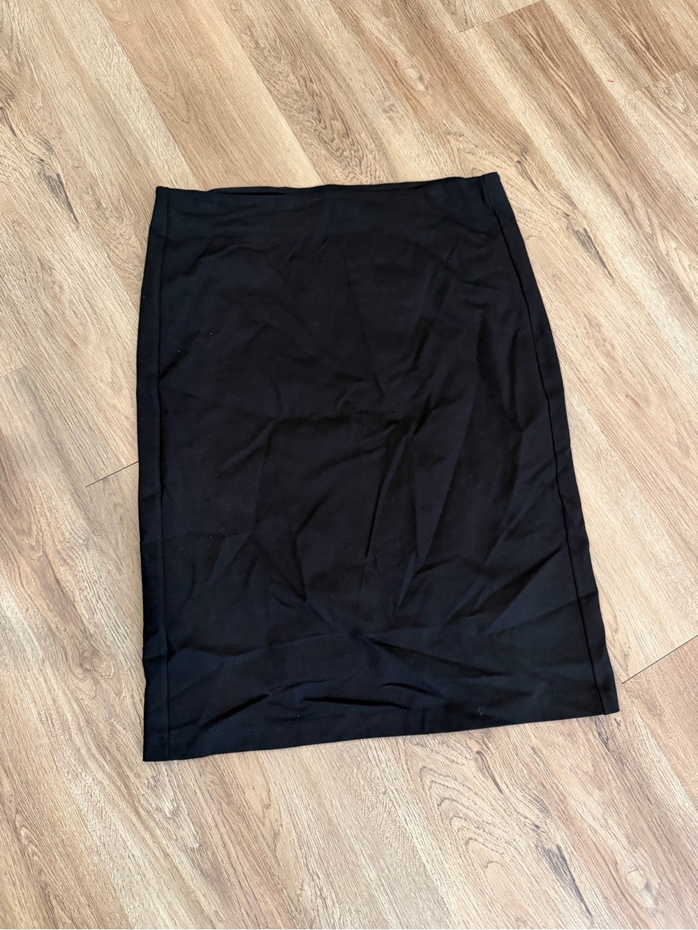 Women's Black Midi Pencil Skirt